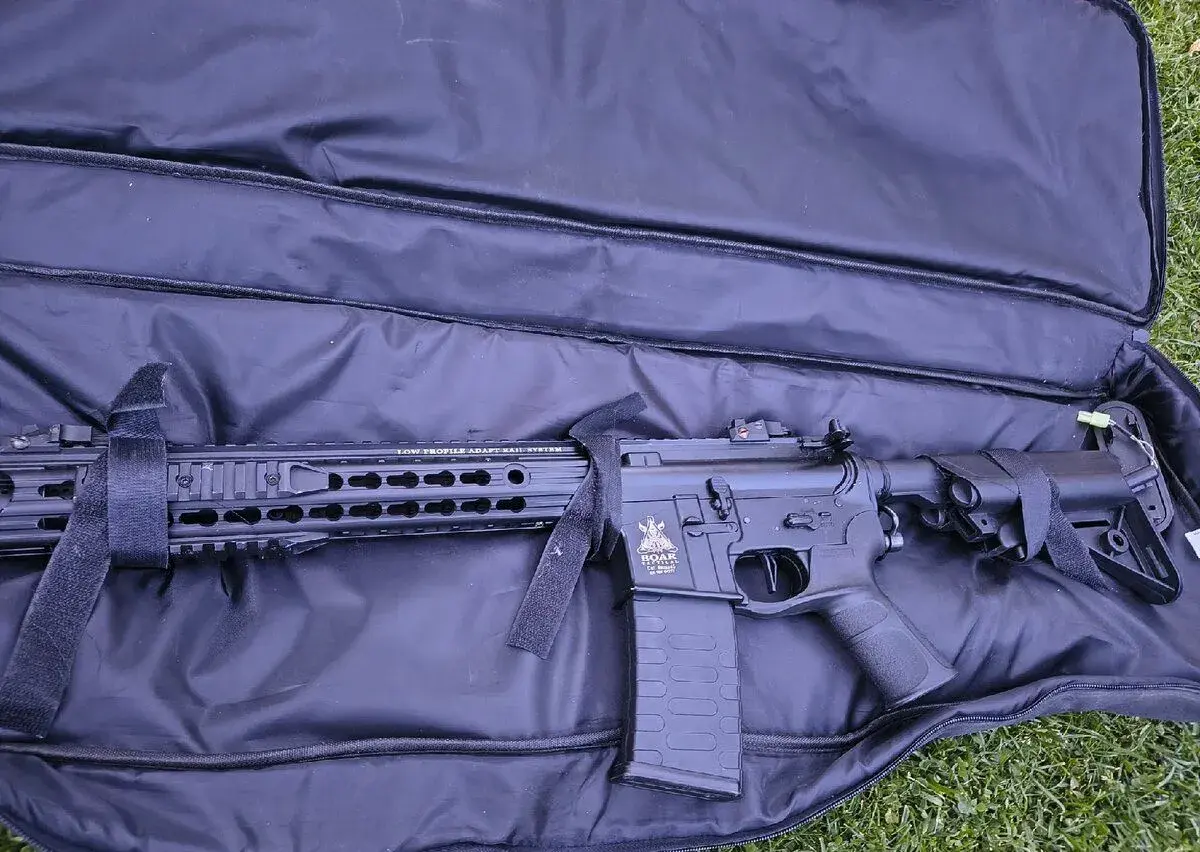 Airsoft APS BOAR Tactical ASR116 + kompletní výbava