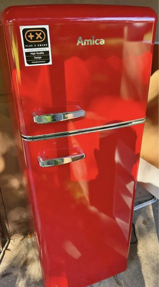 Retro lednici Amica / výška 145 Cm
