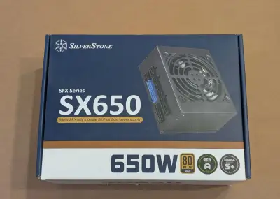 SilverStone -G (modulární zdroj SFX, 650 W, 80+ Gold)