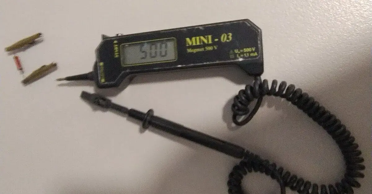 Revizní přístroj Megmet Mini01