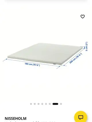 Vrchní matrace Ikea