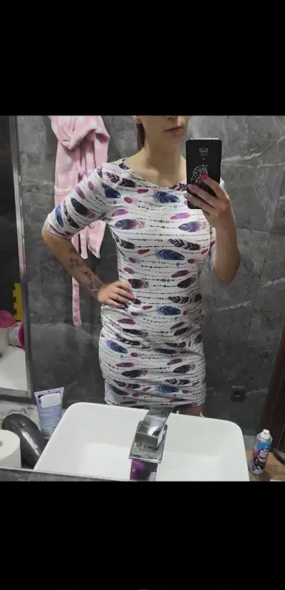 Dámské šaty s peříčky handmade-nové