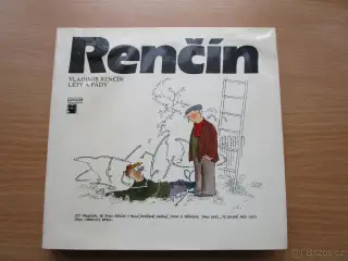 Vladimír Renčín - Lety a pády, kreslené vtipy, pěkný stav