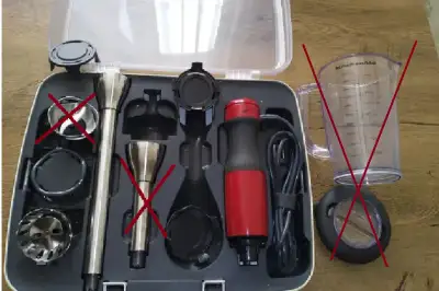 KITCHENAID KABELOVÝ TYČOVÝ MIXÉR nefunkční=na díly