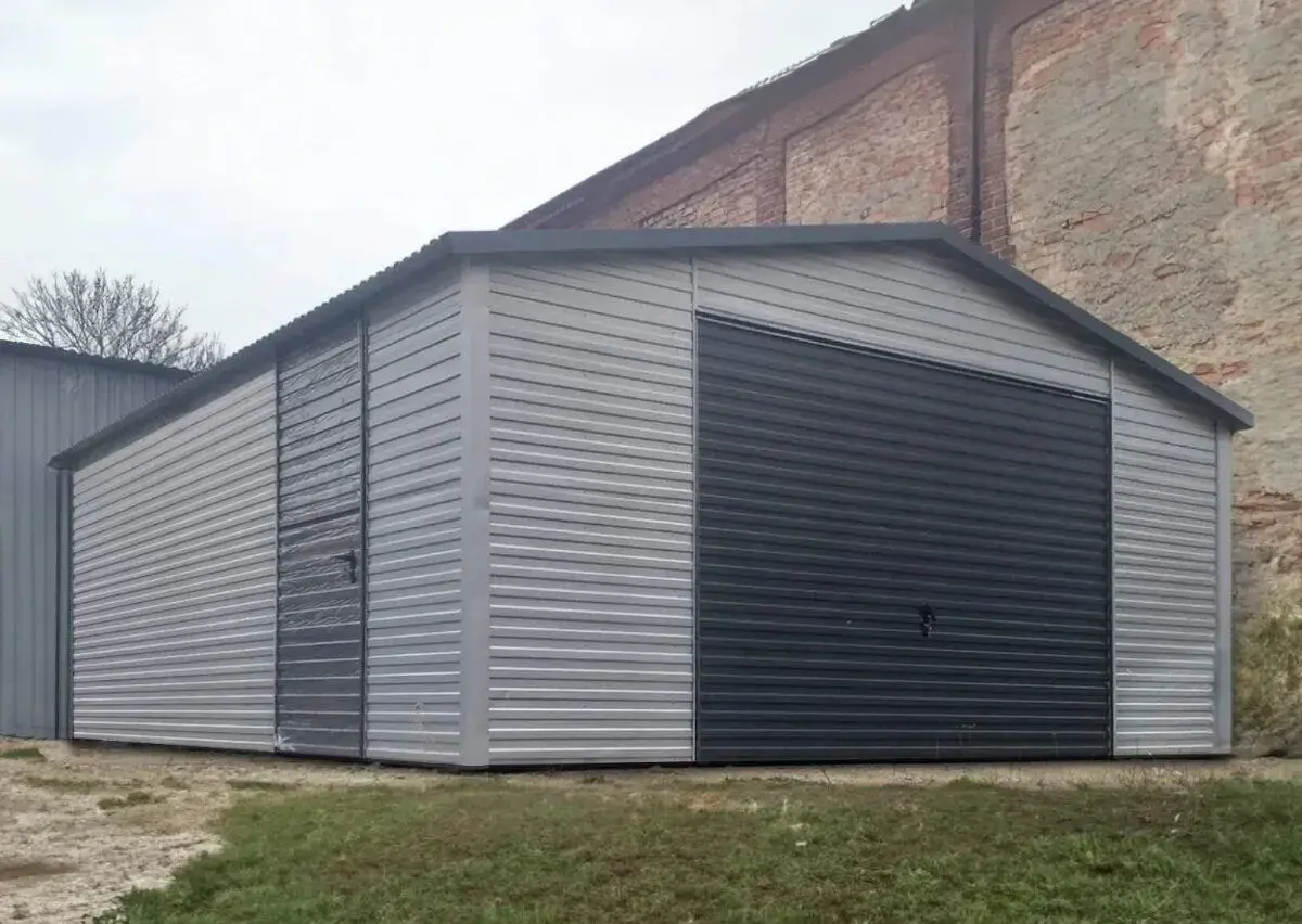 Plechová garáž 5x6m
