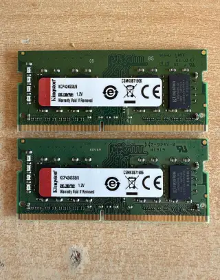 Kingston 16 GB RAM kit – 2× 8 GB DDR4-2400 SO-DIMM