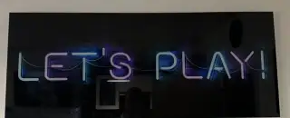 Skleněný obraz lets play