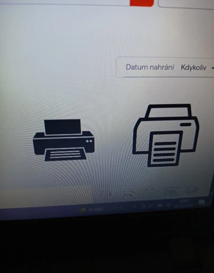 Černobílou laserovou tiskárnu