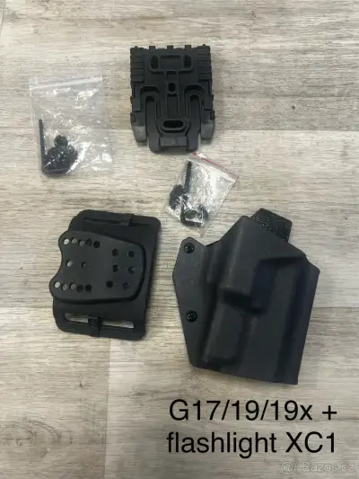 Holster a montáž