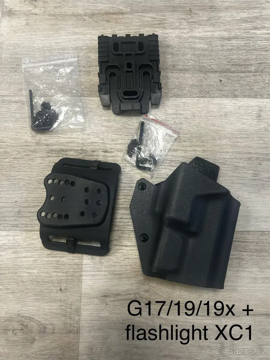 Holster a montáž