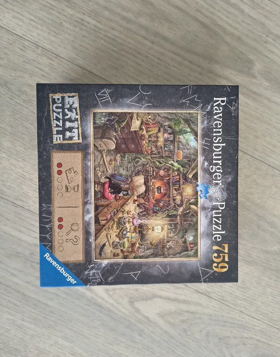 Puzzle Ravensburger Únikové EXIT 759 dílků.