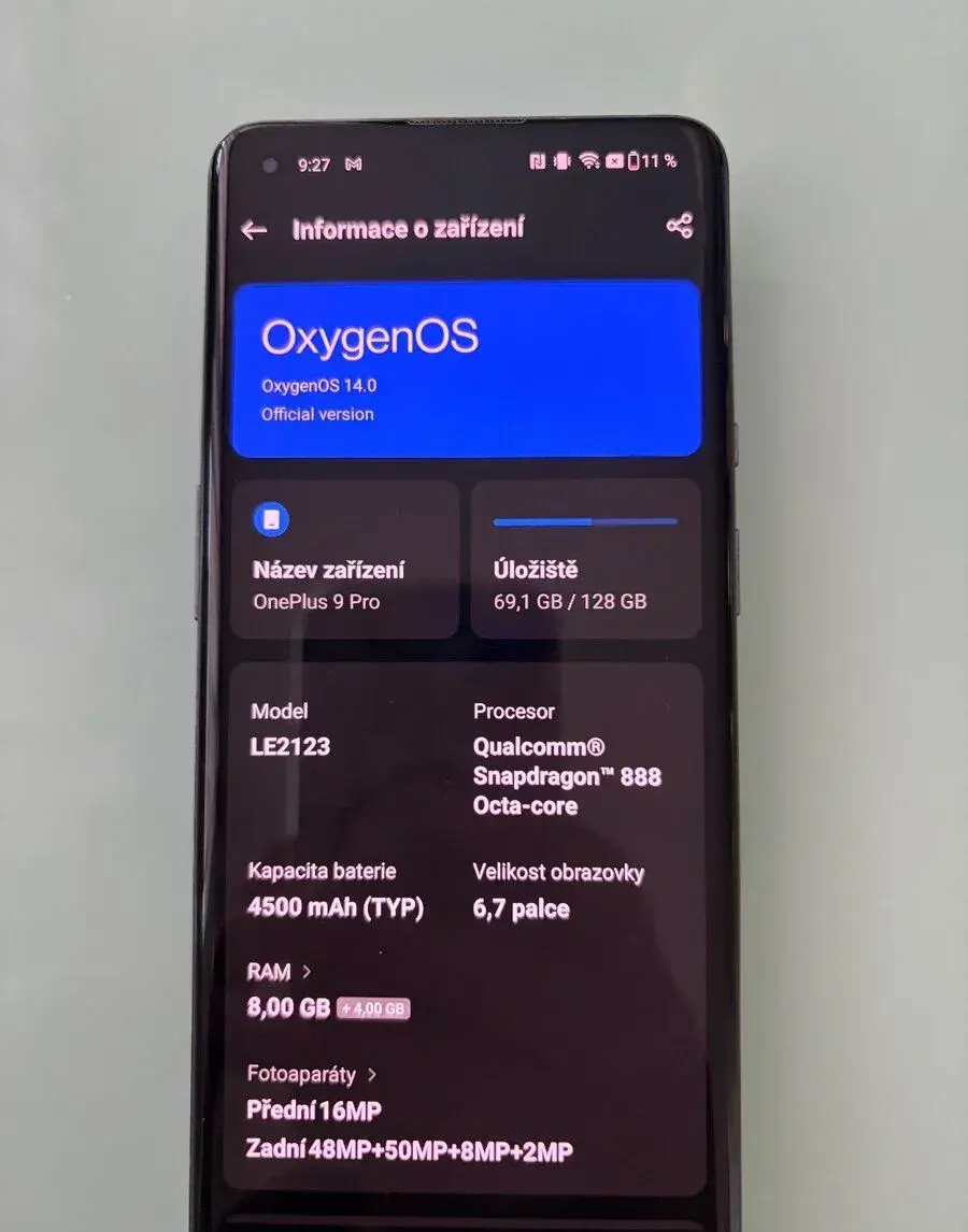 Oneplus 9 pro