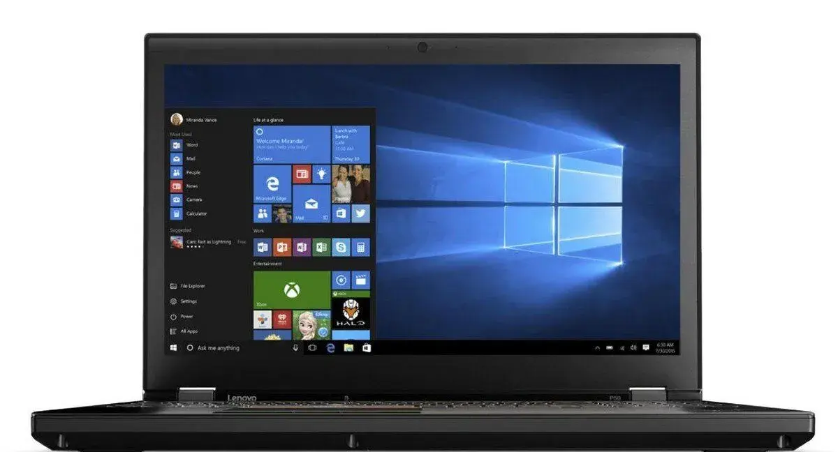 Thinkpad P50 / 15,6" IPS / i7-6700HQ / 16GB / 256GB SSD /W1