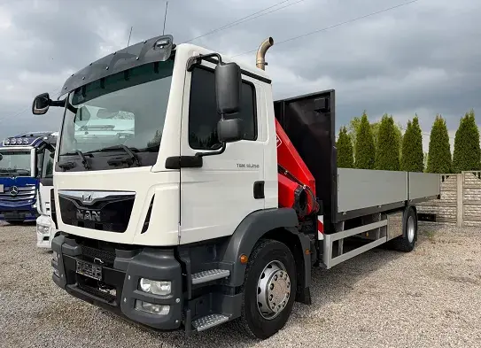MAN TGM 18.250 - valník s hydraulickou rukou