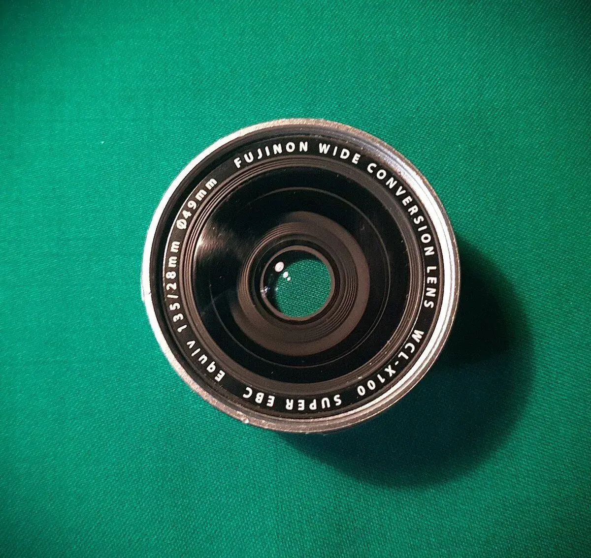 FUJINON EQUIV 135/28 mm Ø 49 mm WCL-X100