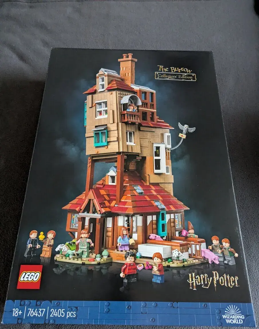LEGO 76437 The Burrow – Collectors’ Edition, neotevřené