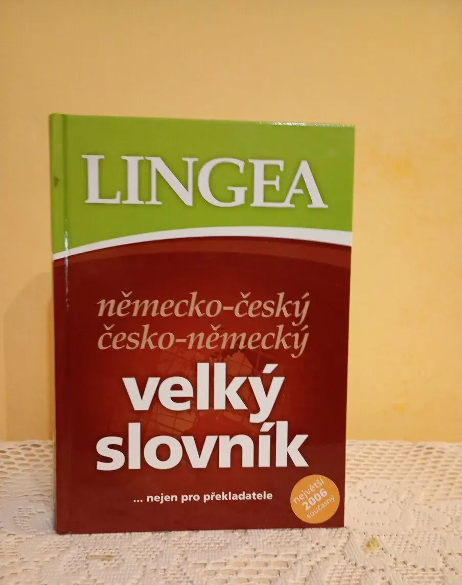 Německo-český česko-německý velký slovník Lingea