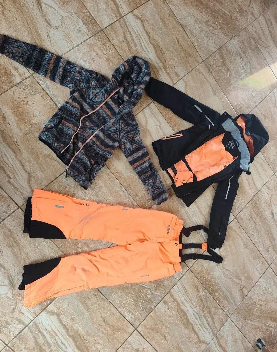 Icepeak Lyžařská bunda mikina kalhoty 140 9-10 let