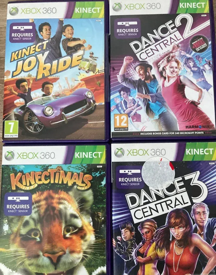 Xbox 360 - pohybové hry na herní konzoli
