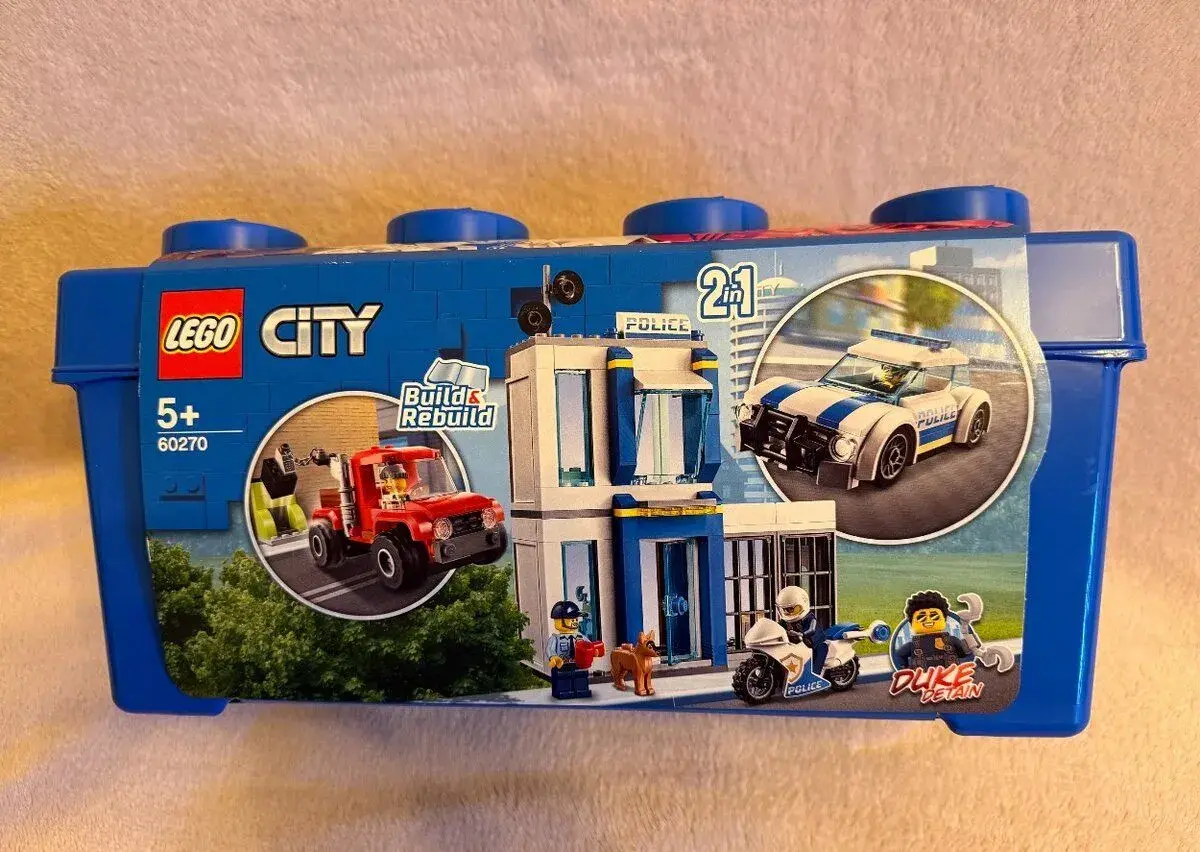 Nové LEGO City 60270 Policejní box s kostkami