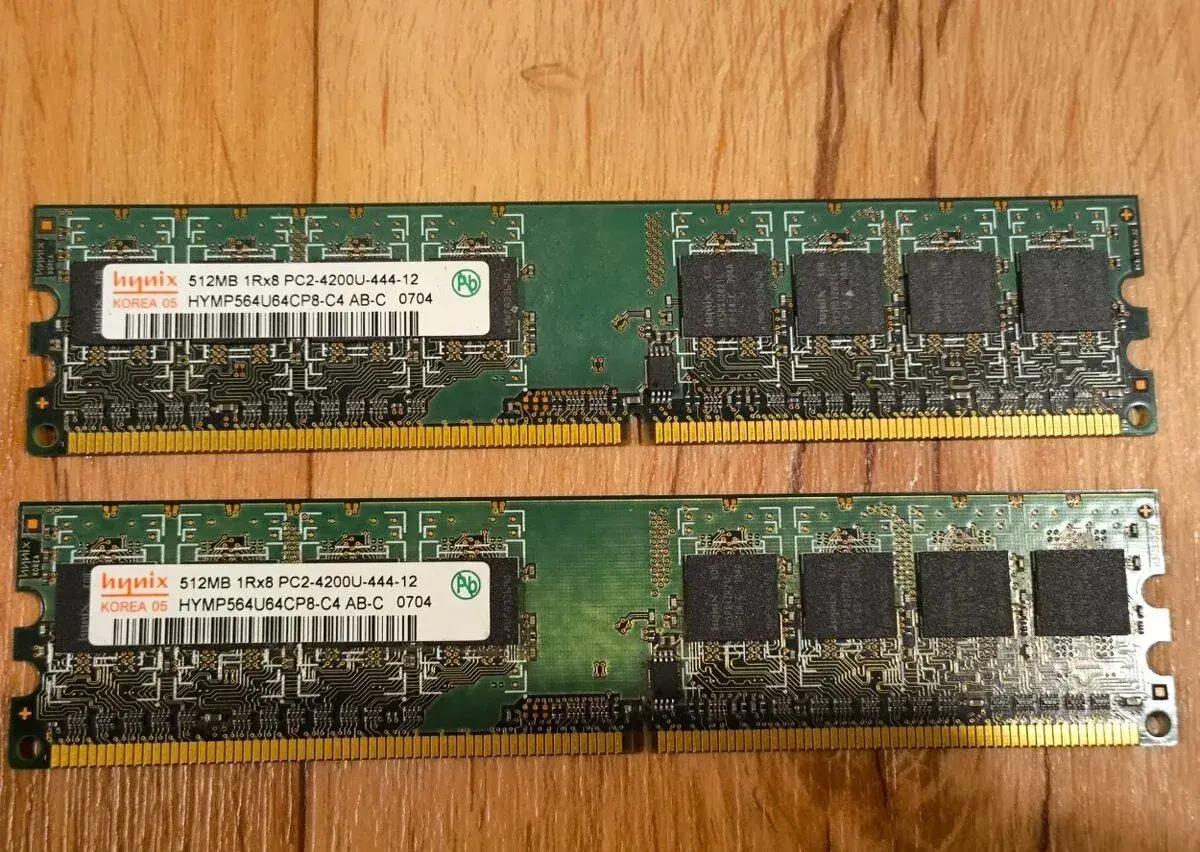 Operační paměť RAM DDR2 1024MB, 533MHz, 2x512MB