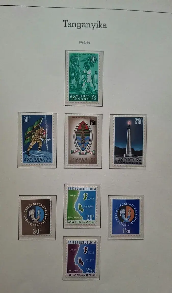 Afrika 1961–1976 – rozsáhlá sbírka známek