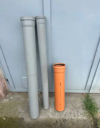 Kanalizační kolena a trubky