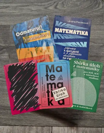 Matematika učebnice a sbírka úloh