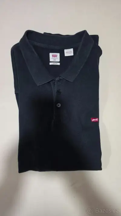 Levis polo černé XXL