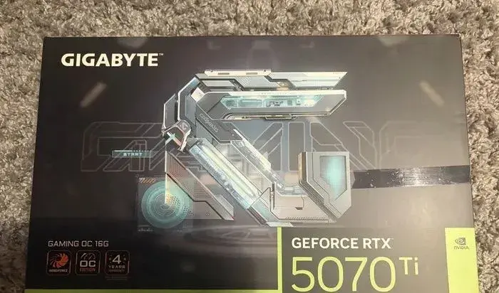 Gigabyte GeForce RTX 5070 Ti GAMING OC 16G