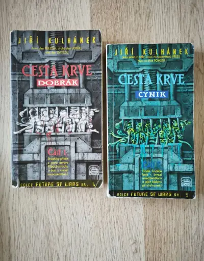 Jiří Kulhánek – Cesta krve I. Dobrák + II. Cynik – původní v