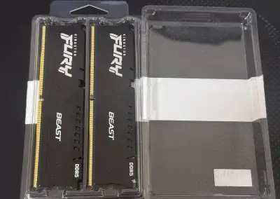 Kingston FURY Beast DDR5 32GB (2×16GB) 6000MHz CL36