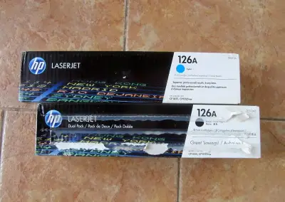 Tonery HP LASERJET 126A Black, Cyan a další