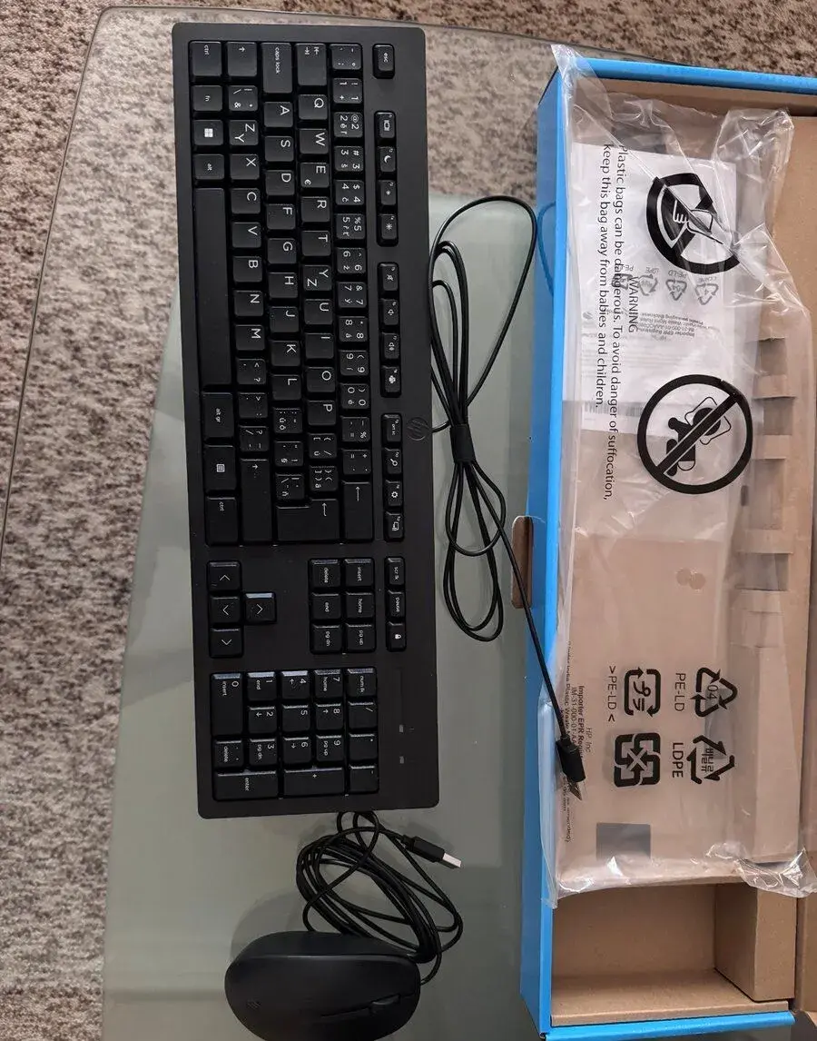 Set klávesnice s myší HP - nové