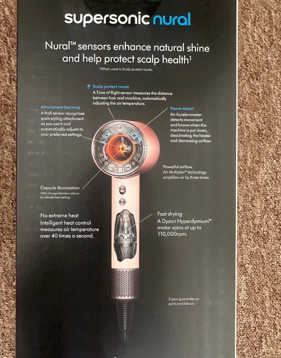 Fén Dyson Supersonic Nural HD16 Ceramic/Rose