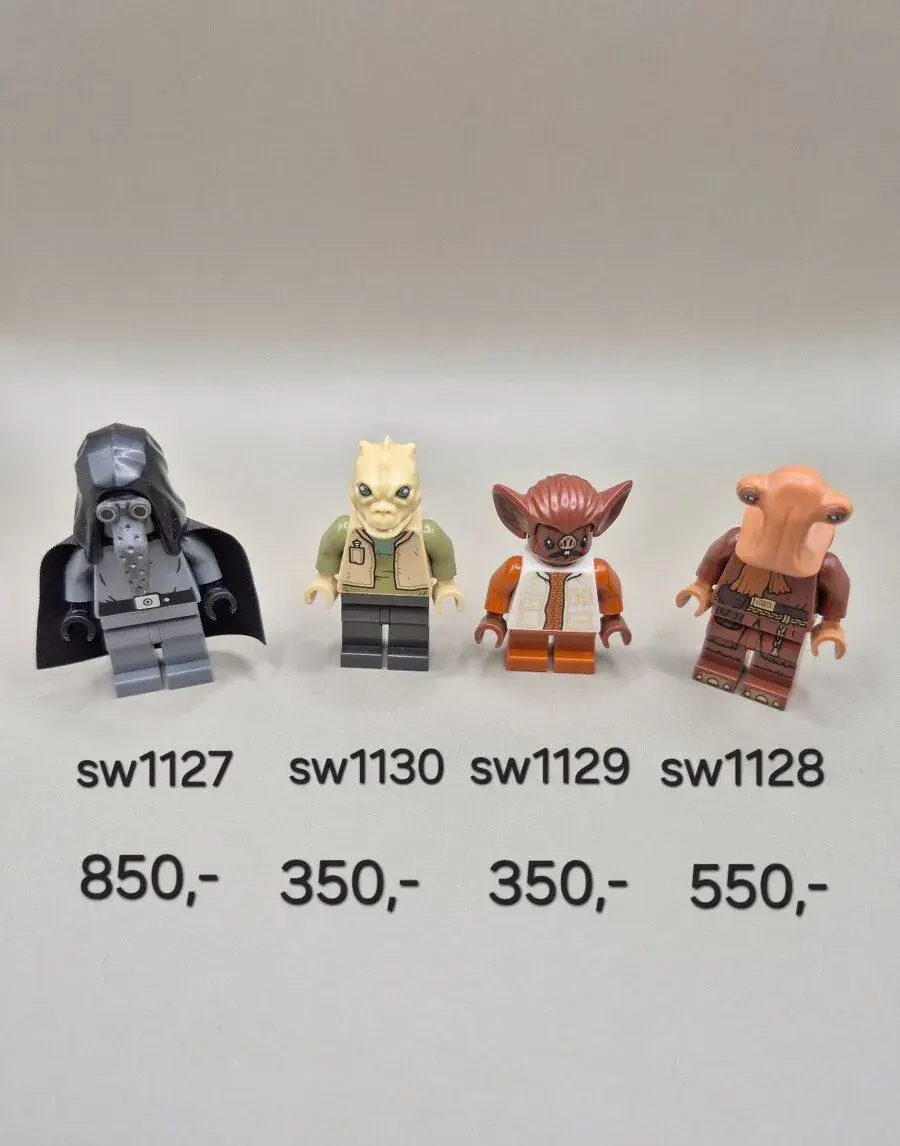 Lego figurky ze setu 75290