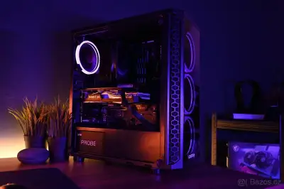 Herní PC - RX 6700XT 12GB / Ryzen 5 5600/ 1TB / 32GB - záruk