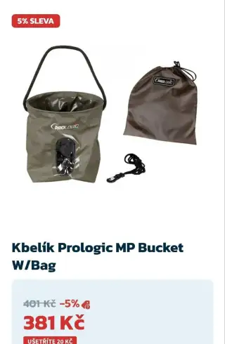 Skládací kbelík na vodu