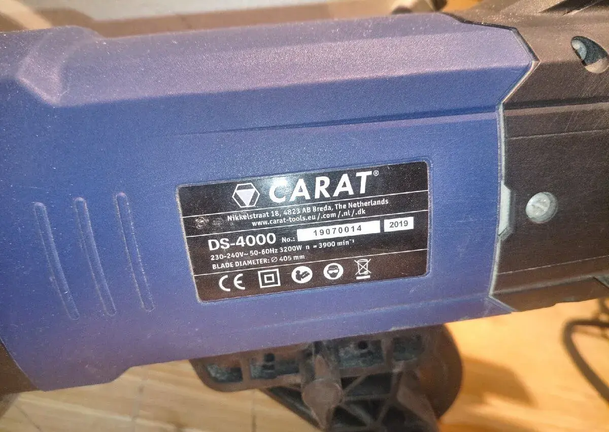 Carat DS4000+ kotouč+ řezné kotouče Makita
