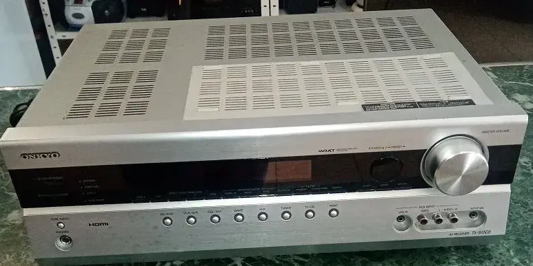 ONKYO receiver TX-SR508 stříbrná