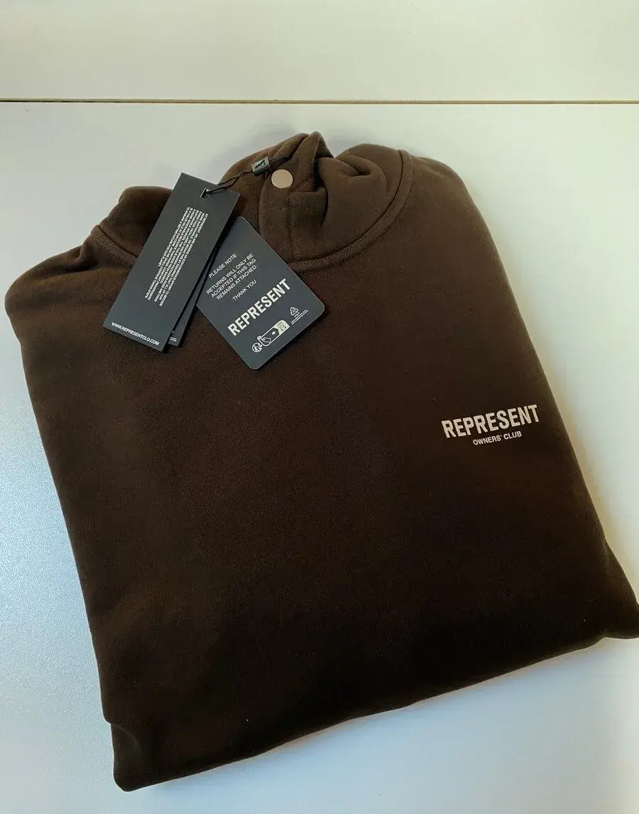 Represent Owners Club Hoodie “Brown” M
