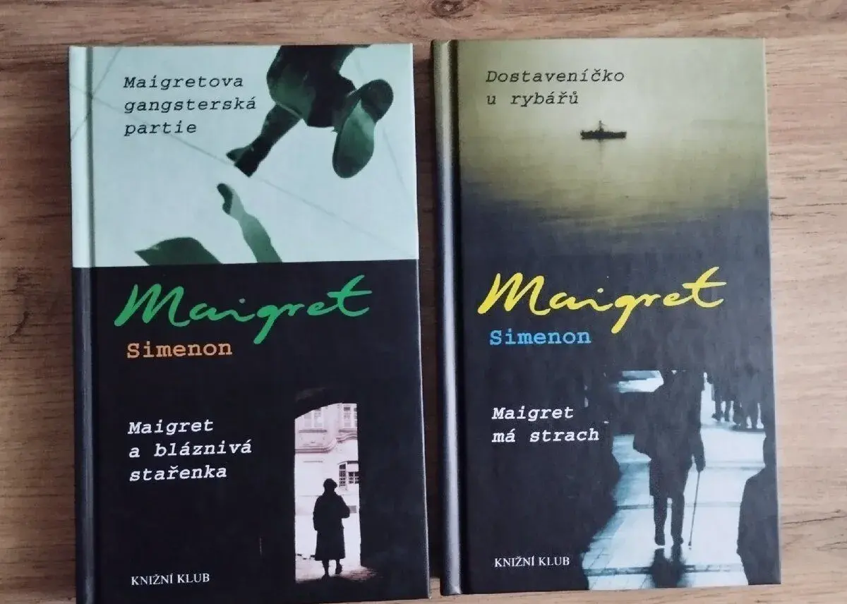 2x kniha MAIGRET