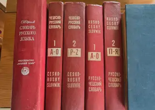 Česko Ruský a Rusko České slovniky.