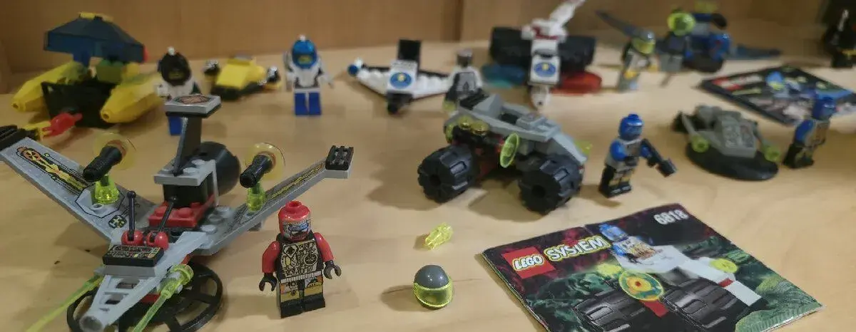 Lego System stáří 30 let 11x set,nehrané