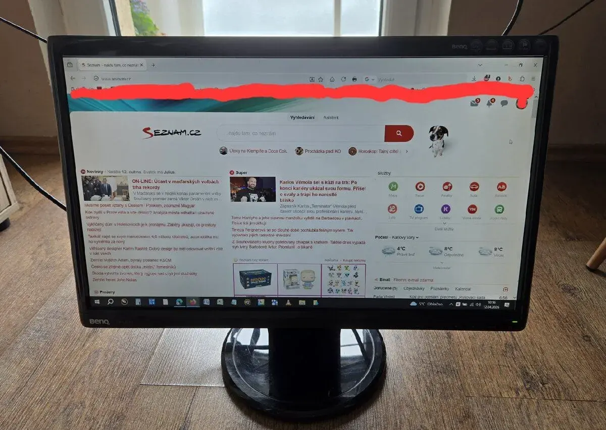 Monitor LCD Benq W2108, T2210HD, Full HD, 21,5" (54,5cm)
