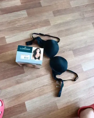 Lormar gelová push-up podprsenka Carrie černá