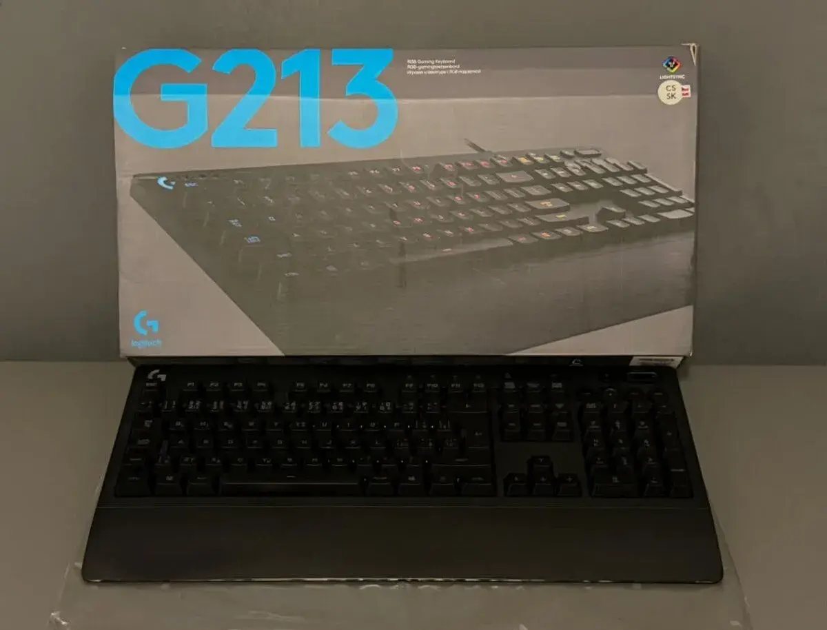 HERNÍ KLÁVESNICE LOGITECH G213 PRODIGY (RGB, CZ/SK)⌨️