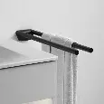 Keuco Reva - Držák ručníků, délka 45 cm, matná černá