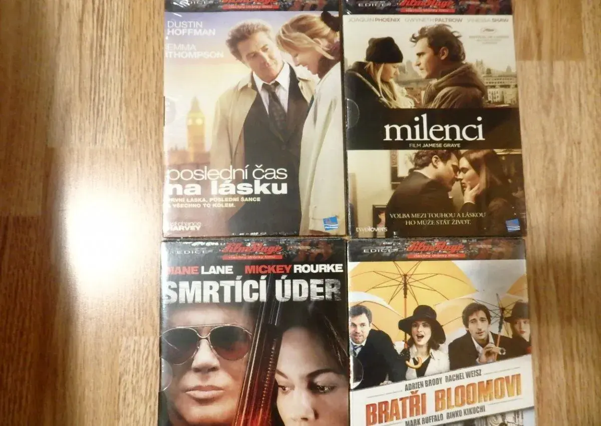 DVD-zahraniční kolekce 1-3 po fotkách-sleva 20% z cen