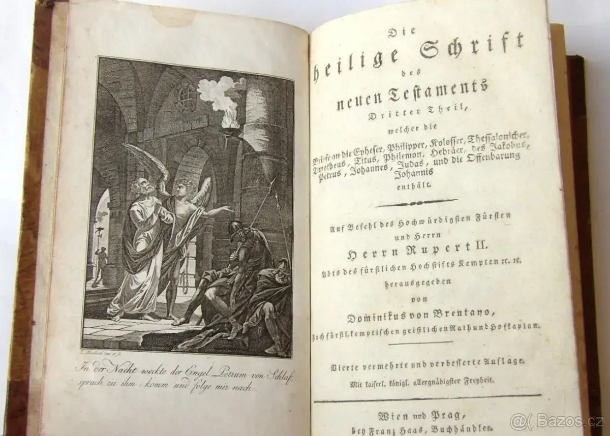 Písmo svaté - Nový zákon - 1803